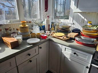 All Of The Dishes And Other Similar Items Seen Here