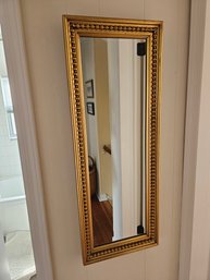 Gilt Rectangular Hall Mirror