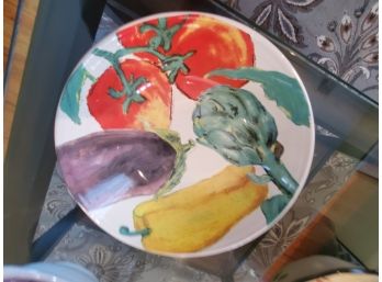 Painted Artichoke Bowl