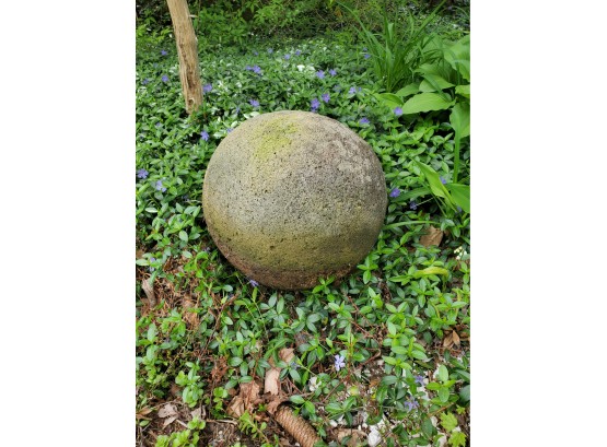 Stone Lawn Sphere