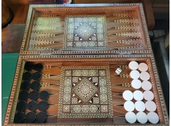 Moroccan Inspired Backgammon Game