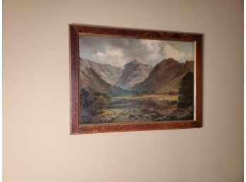 Eagle Crag Oil On Canvas