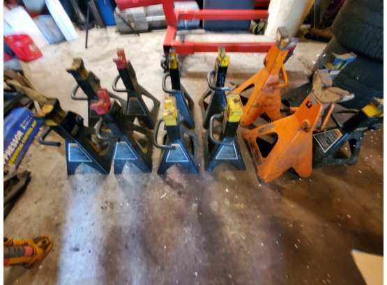 6 Pairs Of Jack Stands