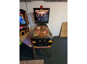 High Speed Pinball Game By Williams