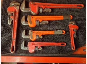 Set Of Pipe Wrenches