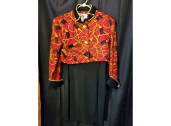 Silk Jacket And Dress