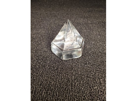Glass Crystal Shaped Paperweight