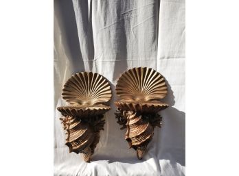 Conch Shell Wall Sconce