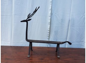 Decorative Abstract Cast Iron Deer