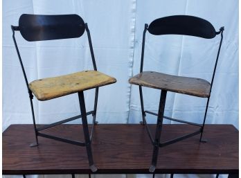 Pair Of Industrial Chairs