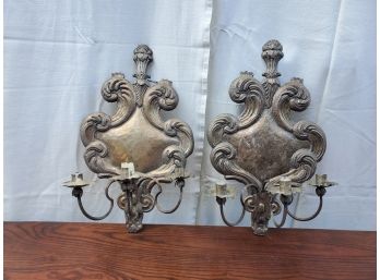 Beautiful Pair Of Wall Sconces