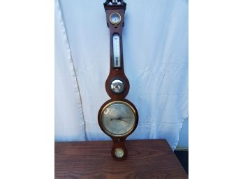 Antique Banjo Shaped Barometer