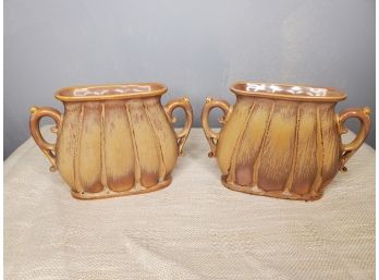 Matching Pair Of Cowan Vases