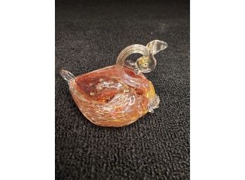 Delicate Murano Glass Swan