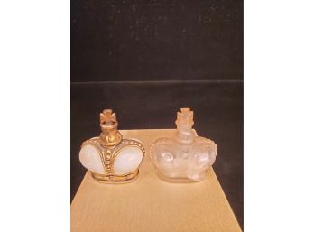 Pair Of Antique Prince Matchabelli Perfume Bottle