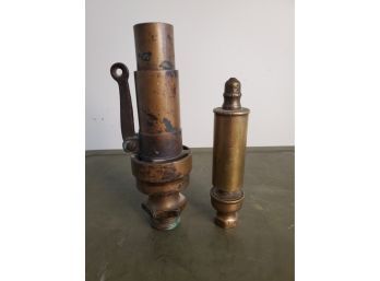 Pair Of Small Steam Whistles