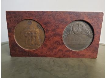 Bronze Commemorative WW1 Medallions