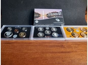 2015 Silver Proof Set With Cert. Of Auth.