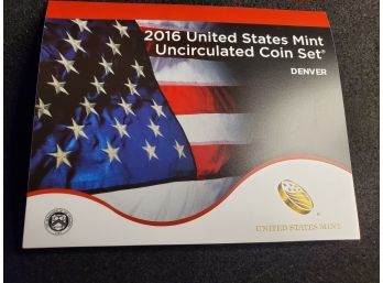 2016 US Mint Uncirculated Mint Set, Denver Mint,