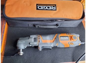 Rigid Job Max Multi Toolwith Case And Blades, Barely Used