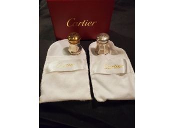 Cartier Salt And Pepper Shakers
