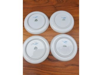Four Small Rosenthal Painted Dishes