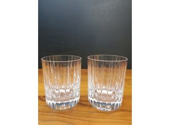 Pair Of Baccarat Harmonie Tumblers  Shipping Available For This Item