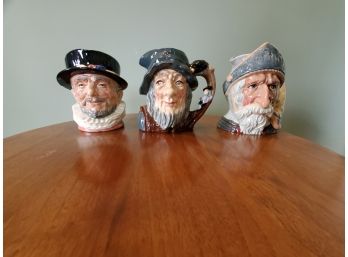 3 Royal Dalton Mugs
