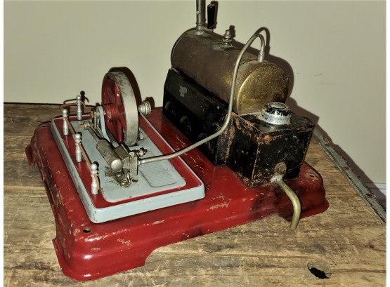 Tin Steam Engine Toy