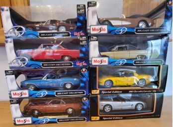 Lot Of 1:18 Scale Masto Model Cars - CHEVYs