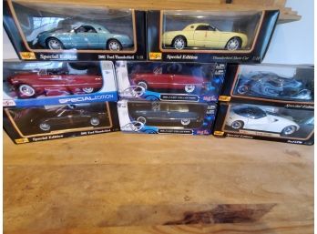 Lot Of 1:18 Scale Maisto Model Cars - FORDs