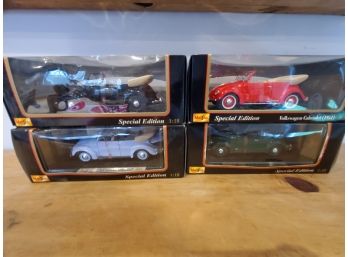Lot Of 1:18 Scale Maisto Model Cars - VWs