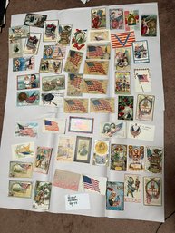 Patriotic Postcard Collection QTY 53