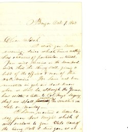 Civil War Letter Bangor Maine 1862  26th & 22nd Maine. Doctors & Medicine Information