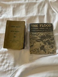 Vermont 1949 Motor Vehicle Registration Book And Vermont Flood Booklet