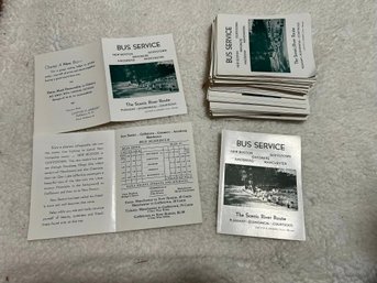 Bus Service Brochures New Boston Goffstown Manchester (QTY 200)