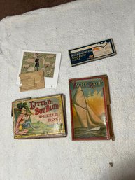 Puzzle And Game Lot (QTY 4)