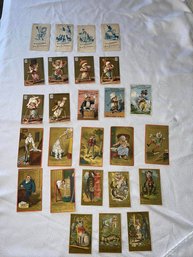 Victorian Trade Cards Lot (QTY 25)