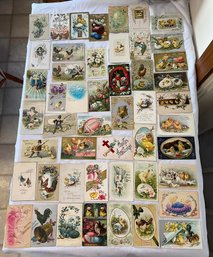 Antique Easter Postcard Collection (QTY 50)