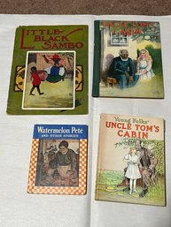 Vintage Books 2 Uncle Toms Cabin, Little Black Sambo Watermelon Pete