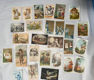 Victorian Trade Cards Lot (Qty 25)