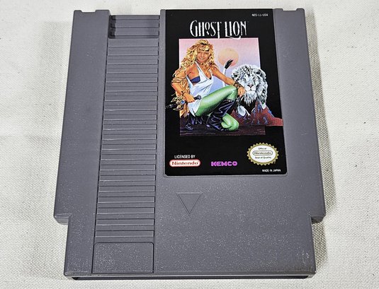 Kemco Ghost Lion NES Video Game