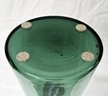 Mid-Century Art Glass Italian Empoli Green Genie Bottle/Decanter ~25 3/4' H