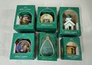 Assorted Boxed 1984 Hallmark Keepsake Holiday Magic Lighted Ornaments Group- ~6 Pieces