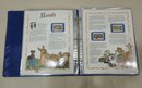 Postal Commemorative Society Classic Disney Movies Stamp Collector Panels Binder