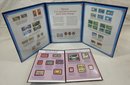 Assorted Postal Commemorative Society Stamp Folios Group- ~4 Pieces