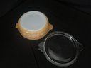 Pyrex Butterfly Gold Bake, Serve, & Store Round Casserole Set- ~ 6 Pieces
