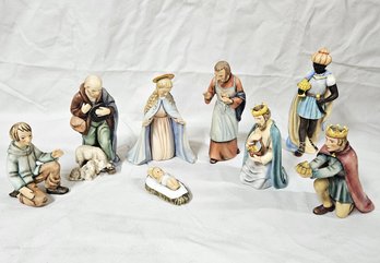 Goebel Hummel Nativity Figurines Group- ~8 Pieces