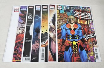 Assorted 2018-2021 Marvel Variant Edition #1 Comic Books Group- ~7 Pieces