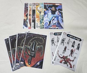 Assorted ~2019-2021 Marvel Variant Edition Comic Books Group- ~13 Pieces